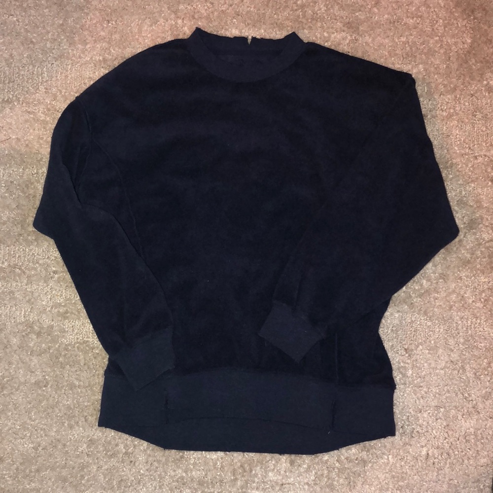 Cozy Navy Sweatshirt